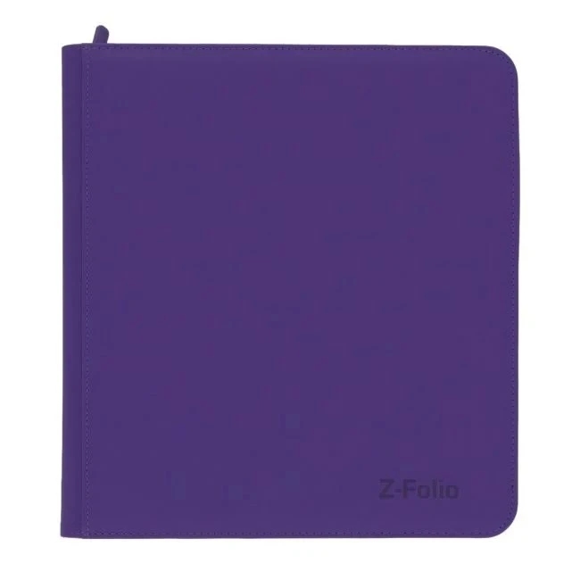 BCW: Purple Z-Folio 12-Pocket Binder (480)