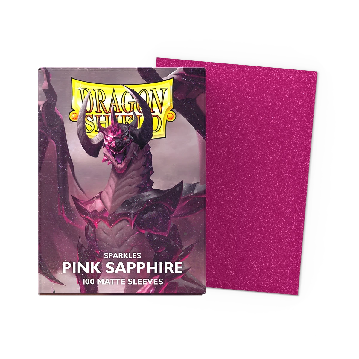 Dragon Shield: Pink Sapphire Matte Sleeves (100 Count)