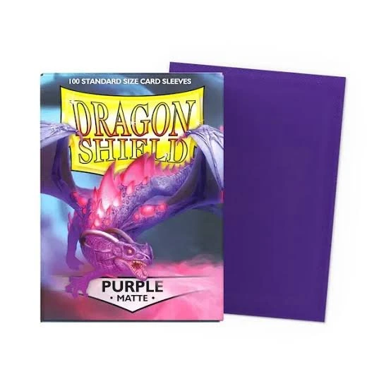 Dragon Shield: Purple Matte Sleeves (100 Count)
