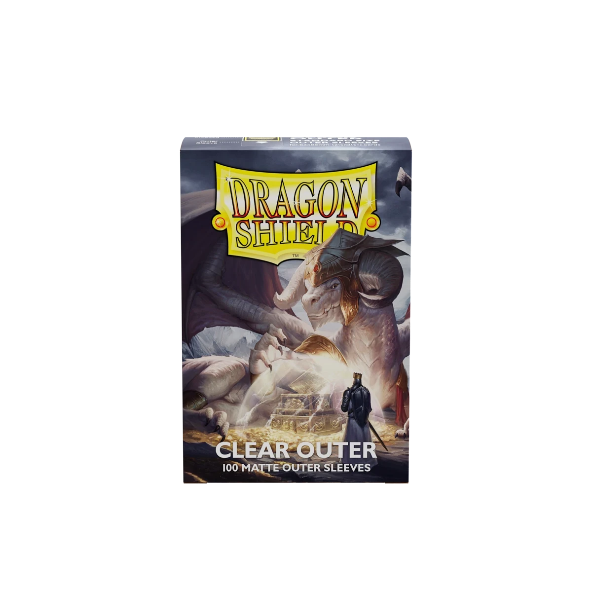 Dragon Shield: Clear Outer Matte Sleeves (100 Count)