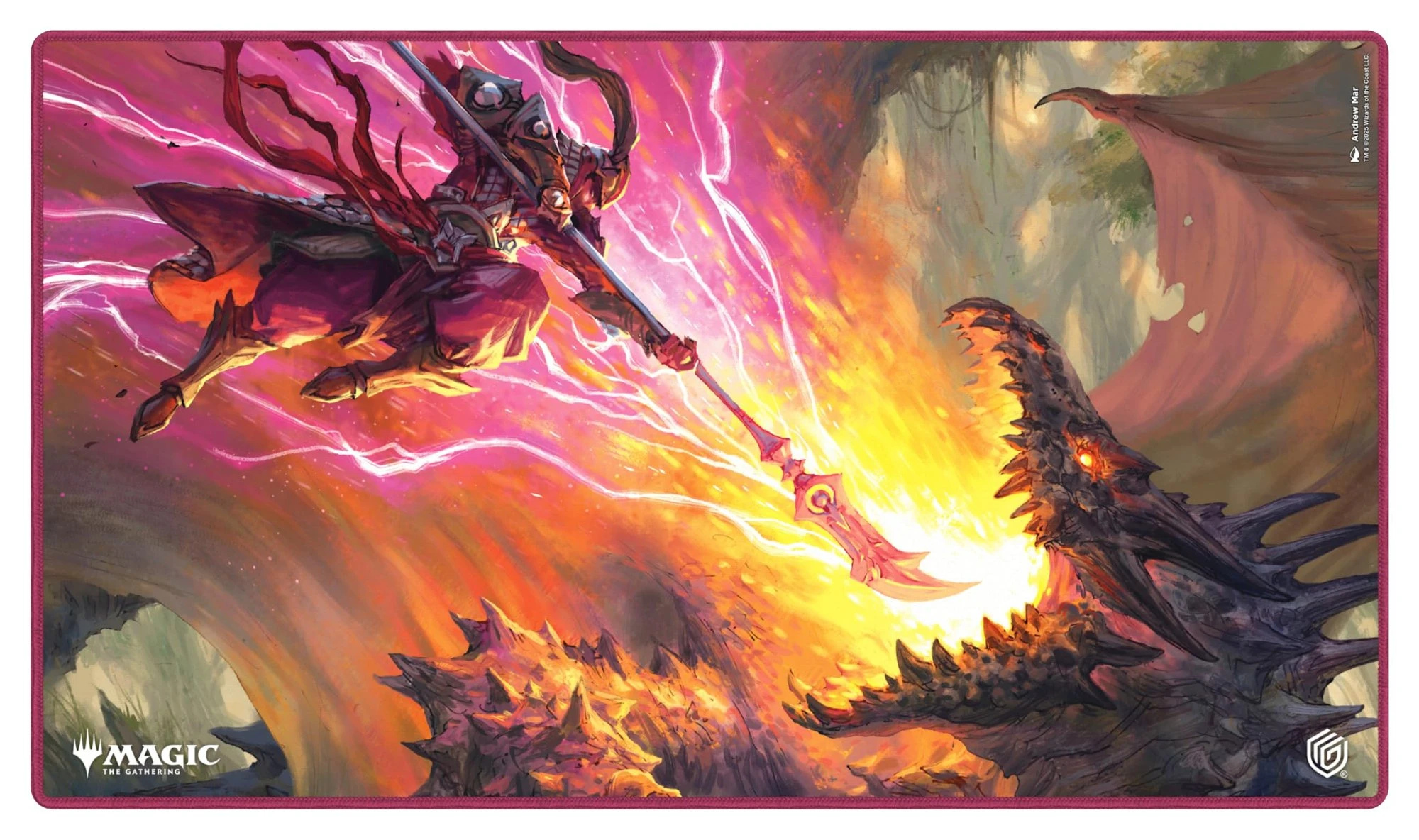MTG: Tarkir: Dragonstorm - Worthy Cost Playmat