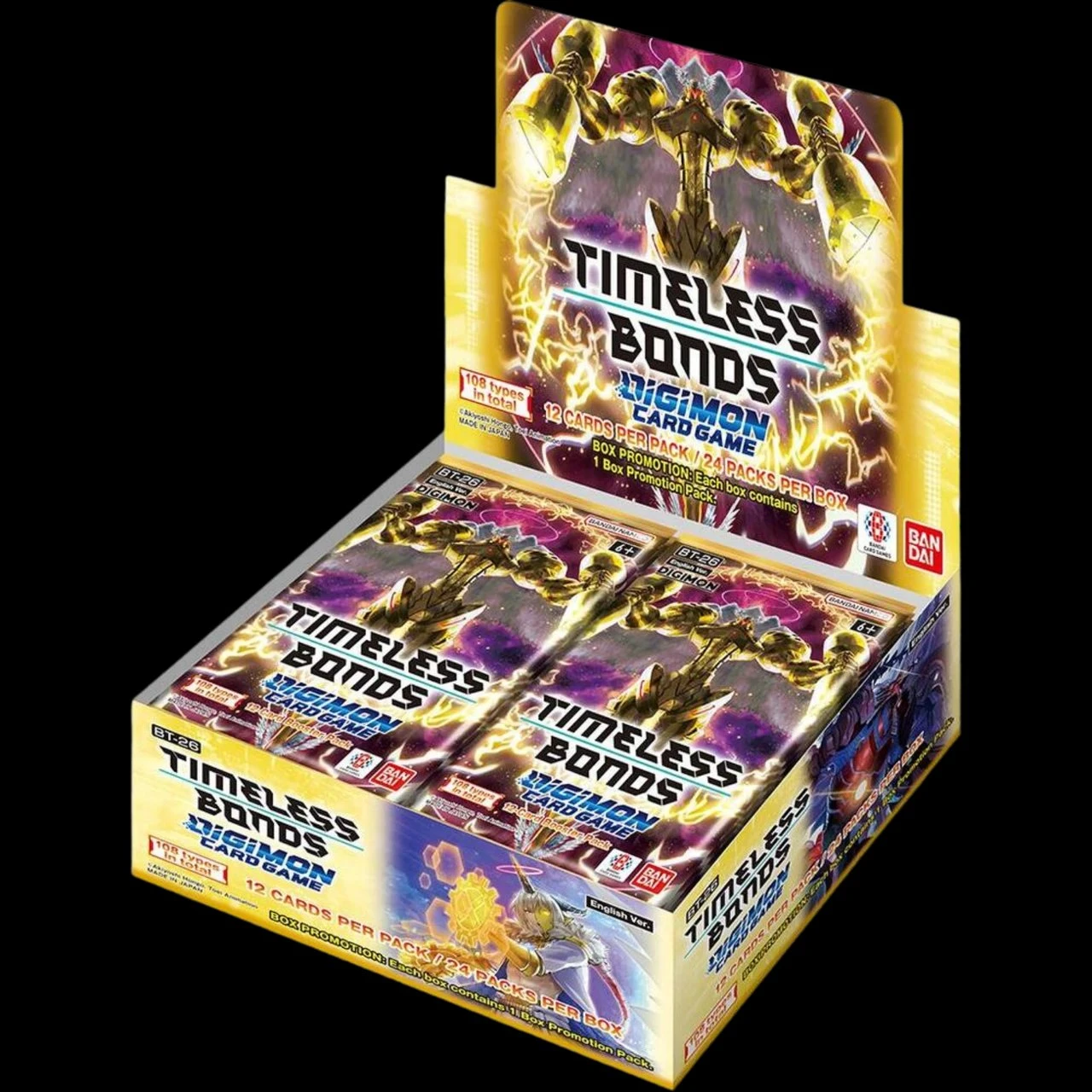 Digimon Card Game: Timeless Bonds Booster Display [BT- 26] (24 Packs)