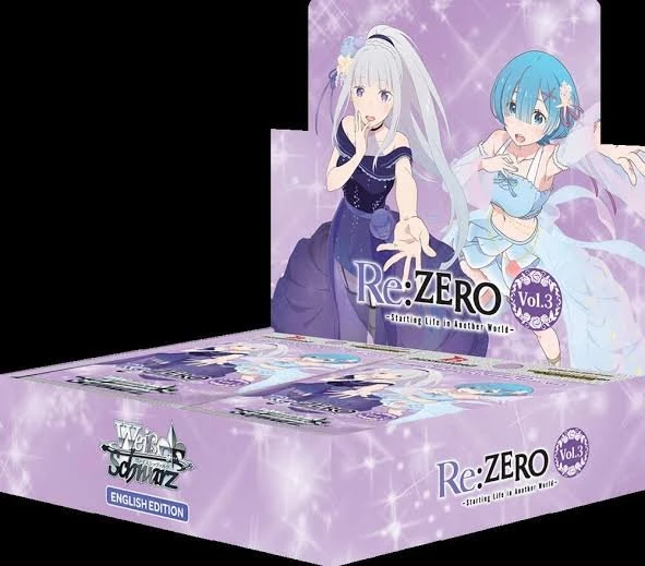 Weiss Schwarz: Re:ZERO Starting Life in Another World Vol.3 Booster Display (12 Packs)