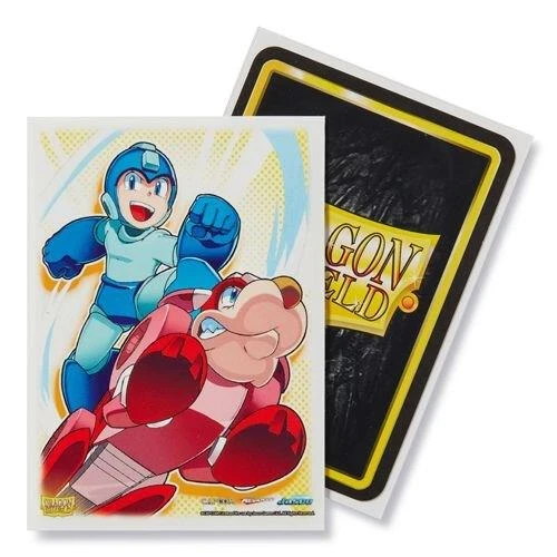 Dragon Shield: Megaman & Rush Art Sleeves (100 Count)