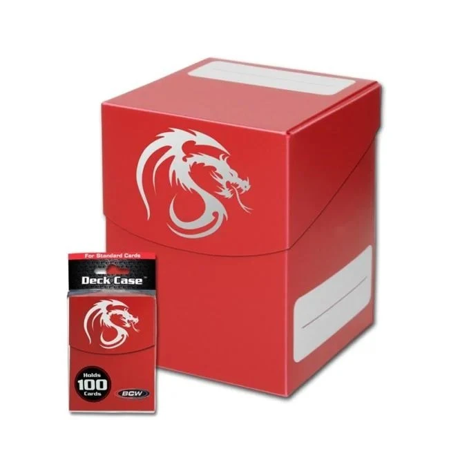 BCW: Red Large Deck Case